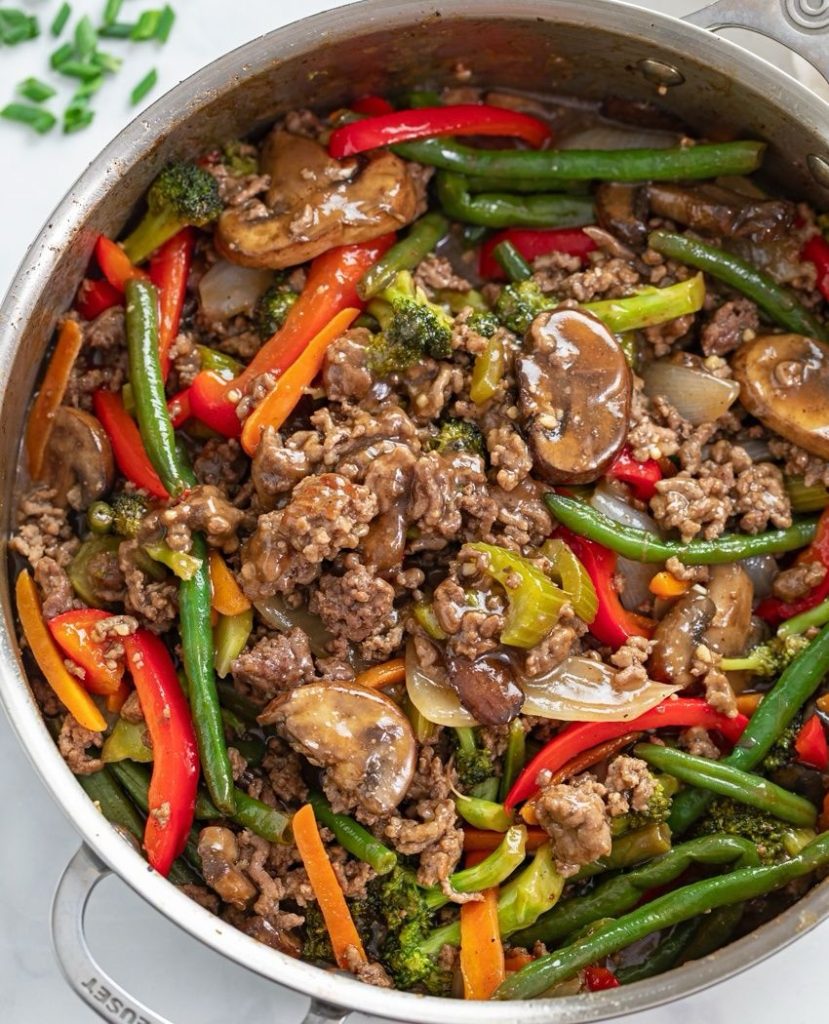 Beef Stir Fry with Vegetables recipe