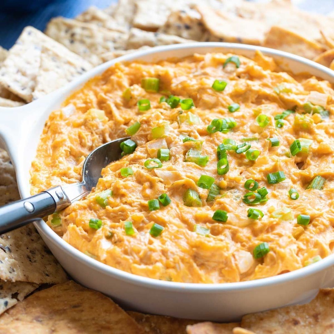 Healthy Buffalo Chicken Dip recipe