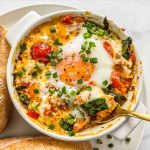 Baked Feta Eggs recipe