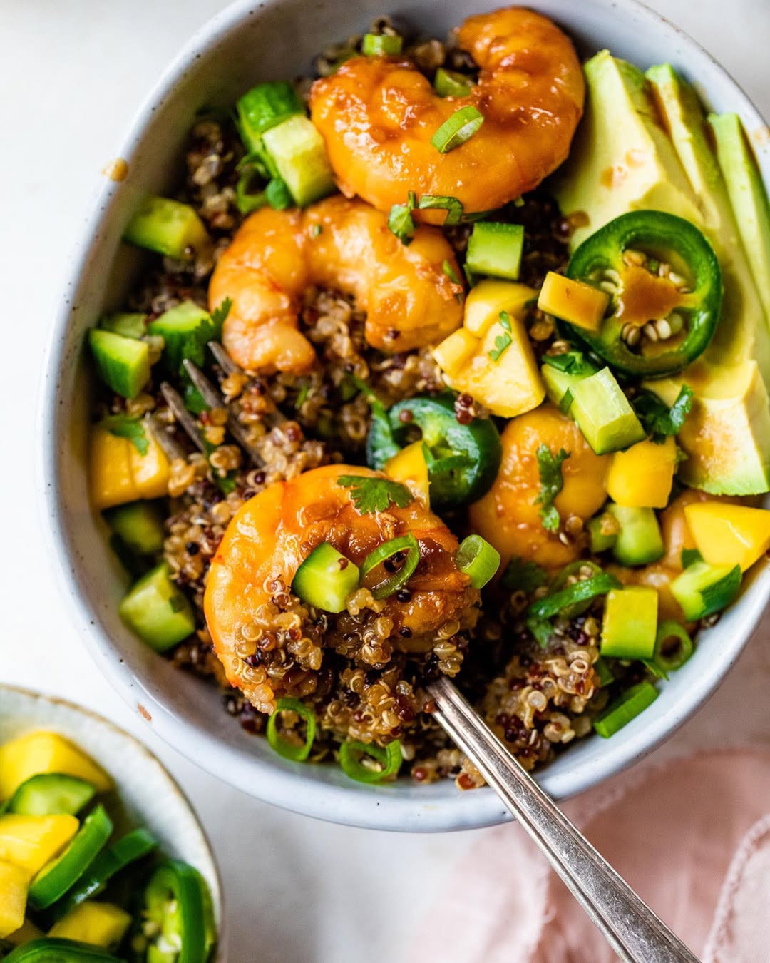 Shrimp Quinoa Bowl recipe