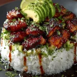Cilantro Lime Chicken with Avocado and Jasmine Rice recipe