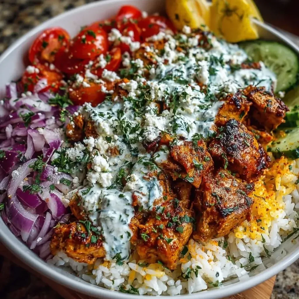 Chicken Gyro Bowl recipe