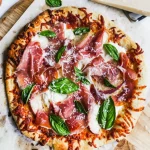 Prosciutto and Honey Burrata Pizza recipe