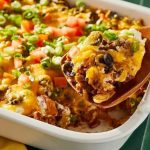 Ground Chicken Taco Casserole recipe