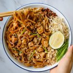 High Protein Tofu Pad Thai recipe