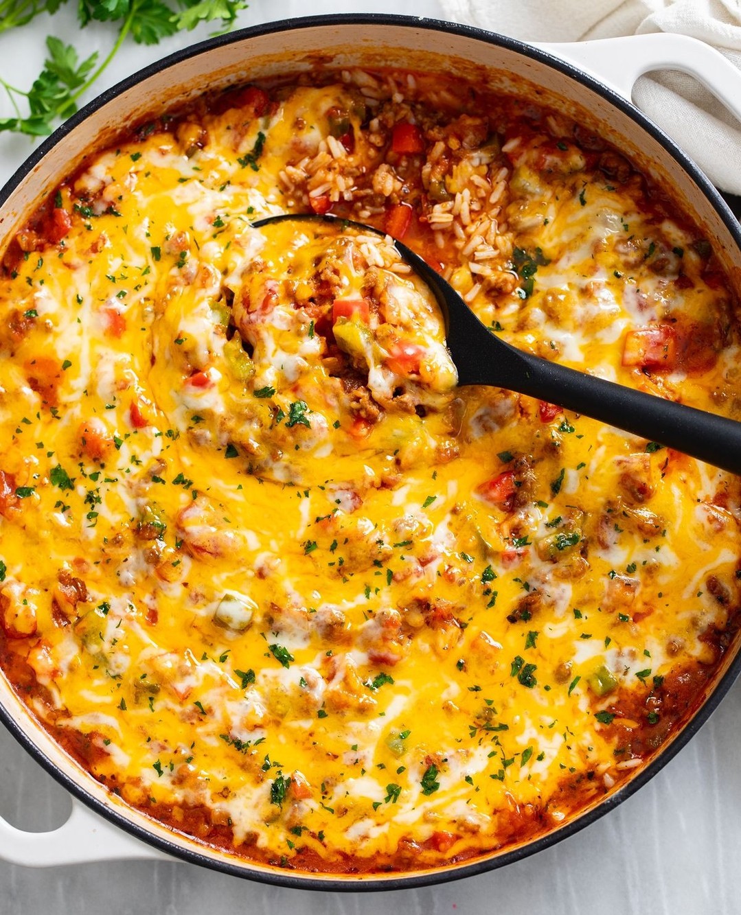 High Protein Unstuffed Peppers recipe